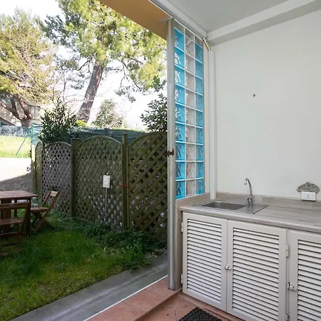 N151 - Numana, Delizioso Bilocale Con Portico דירה *